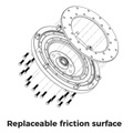 PMC Flywheel Saab H - BMW M57N M57N2 GS6-53DZ HGU HGK/N54 GS6-53BZ - 240mm