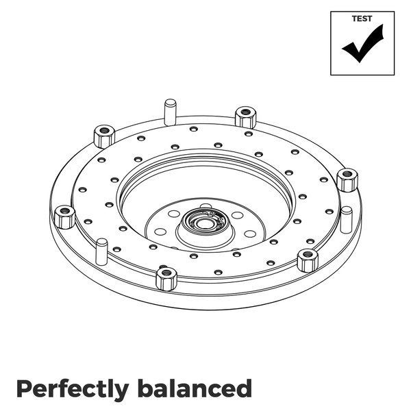 PMC Flywheel Saab H - BMW M57N M57N2 GS6-53DZ HGU HGK/N54 GS6-53BZ - 240mm