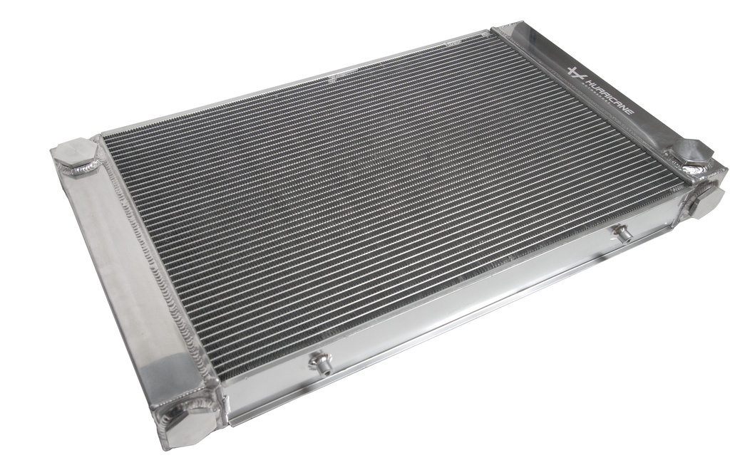 Radiador de Hurricane 800x450mm High Flow An20 Universal (Plata)