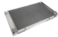 Radiador de Hurricane 800x450mm High Flow An20 Universal (Plata)