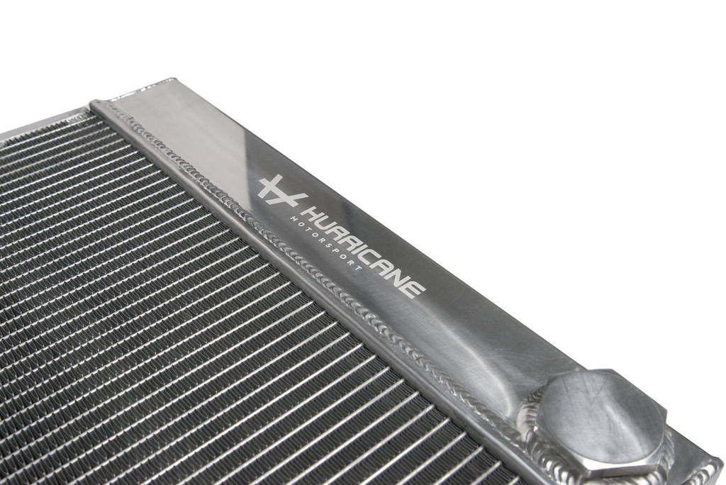 Radiador de Hurricane 800x450mm High Flow An20 Universal (Plata)