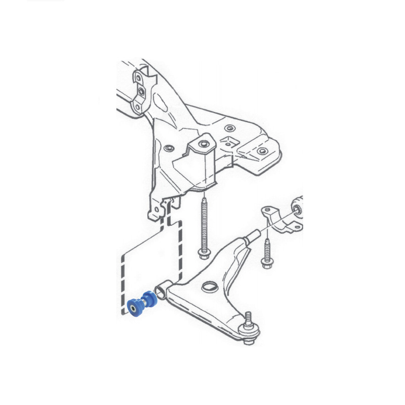 Volvo S40 96-03 Bujes de control de control, frente
