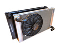 Radiador de Hurricane 800x450mm High Flow An20 Universal (Plata)