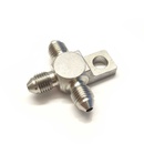 T-Block a la tubería de freno 3/8" -24 (AN3) Inoxidable