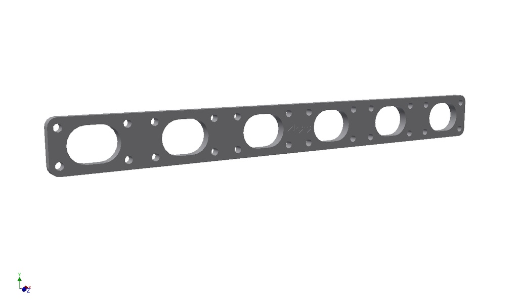 Colector de escape BMW M50 acero (T3 Twin)