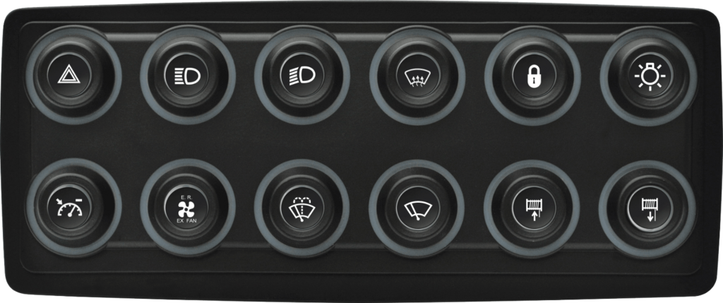 Teclado Master ECU 12 Botones